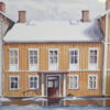 Väggplakett, F6, porslin, Rörstrand.