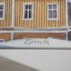 Väggplakett, F6, porslin, Rörstrand.