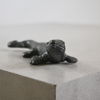 Salamander, patinerad brons, 1900-tal.