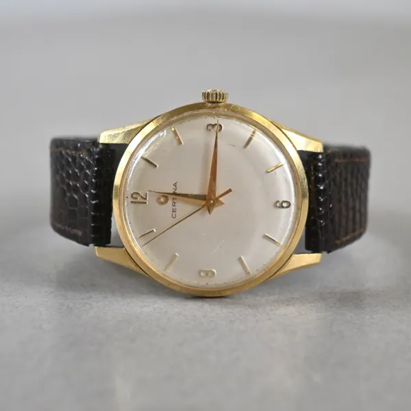Armbandur, 18k guld, Certina.