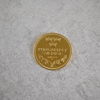 Mynt i 9k guld, Victoria Sveriges Kronprinsessa 1980.