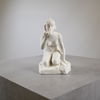 Alice Nordin, skulptur, parian, Gustavsberg, signerad och daterad 1922.