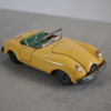 Plåtleksaksbilar, 2st, 1950/60-tal. 