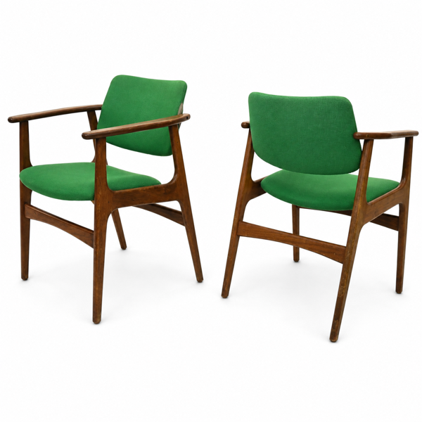 Arne Vodder, karmstolar, ett par, "Lene", teak, Danmark, 1960-tal.