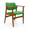 Arne Vodder, karmstolar, ett par, "Lene", teak, Danmark, 1960-tal.