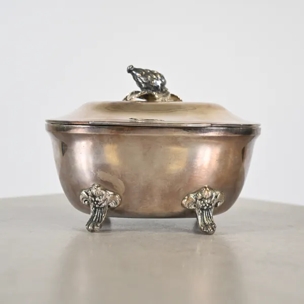Sockerskrin, silver, 835.