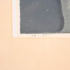 Nalle Werner (1913-1991) "Där gåtan icke fanns", färglitografi, signerad.