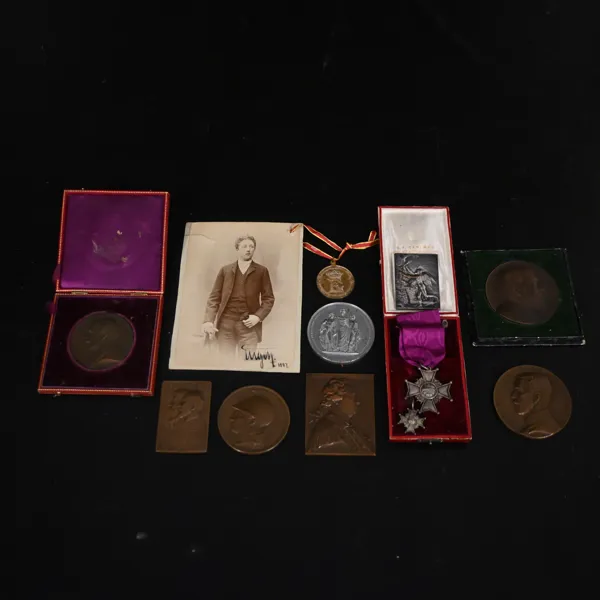 Parti medaljer.