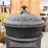 Kamin, gjutjärn, Husqvarna, omkring år 1900. 