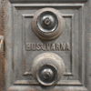 Kamin, gjutjärn, Husqvarna, omkring år 1900. 