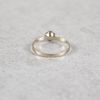 Enstensring i 18k vitguld.