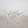Bertil Vallien, cocktailglas, 9st, "Chateau", Kosta Boda.