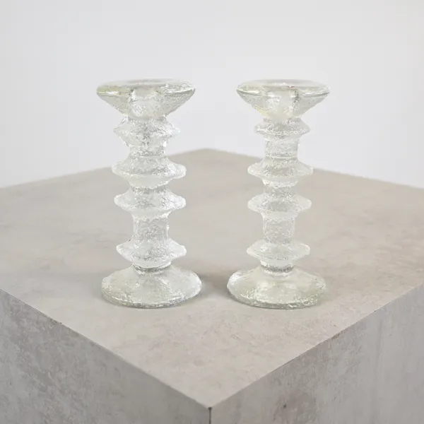 Timo Sarpaneva, ljusstakar, ett par, "Festivo", Iittala, Finland.