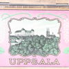 Burk, "Uppsala", litograferad plåt, tidigt 1900-tal. 