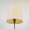 Golvlampa, teak och mässing, 1950/60-tal. 
