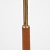 Golvlampa, teak och mässing, 1950/60-tal. 