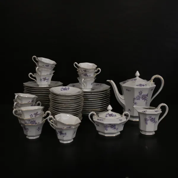 Kaffeservis, 67 delar, porslin, Winterling, Bavaria.
