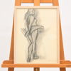 Henri Matisse (1869-1954) litografi ur serien "Derrière le Miroir", signerad.
