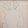 Henri Matisse (1869-1954) litografi ur serien "Derrière le Miroir", signerad.