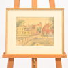 Lindorm Möllersvärd (1892-1984) "Västgötaspången", blandteknik, signerad.
