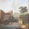 Okänd konstnär, landskap, olja på duk, 1800-tal.
