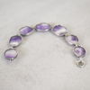 Armband i silver med stenar, 1960-tal.