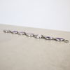 Armband i silver med stenar, 1960-tal.