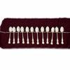 Kaffeskedar, 12st, silver.