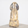 Mari Simmulson, figurin, hund, lergods, Upsala Ekeby, 1960-tal.