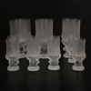 Tapio Wirkkala, glasservisdelar, 14st, "Ultima Thule", Iittala, Finland.