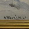 Oidentifierad konstnär, olja på duk, signerad.