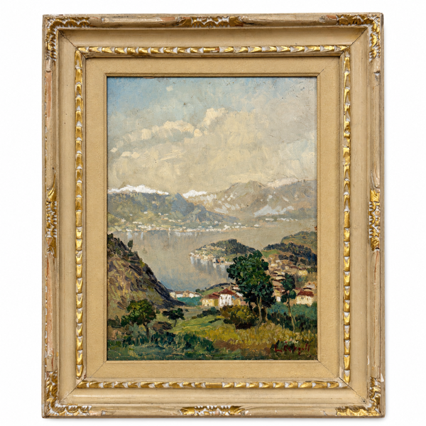 Oidentifierad konstnär, olja på duk, 1900-tal. 