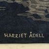 Harriet Ådell, batik på duk, "Fiskare", 1900-tal.