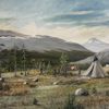 Sven Kumlin, olja på duk, signerad, 1900-tal.