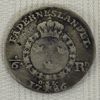 Mynt, Gustav lll , ⅙ riksdaler 1786 i silver.