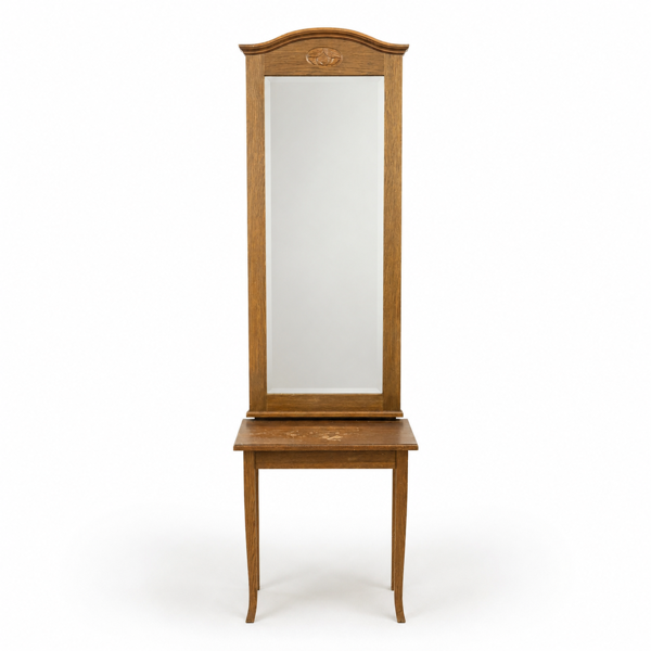 Spegel med konsolbord, jugendstil, 1900-tal,