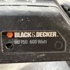 Verktygssamling, Fein och Black & Decker, med svängborrar och klingor.