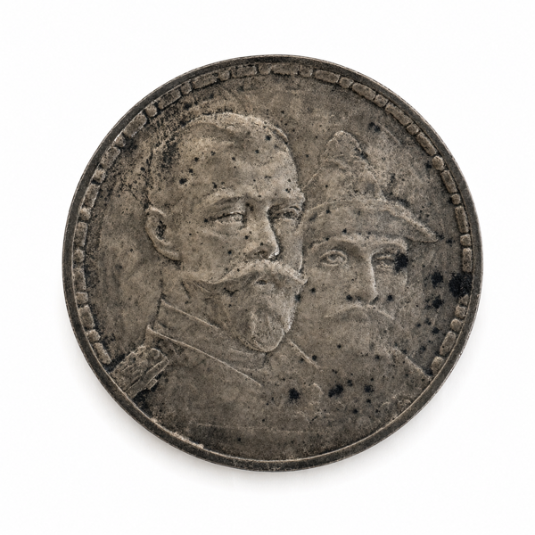Silvermynt, Rubel, Ryssland, 1913.
