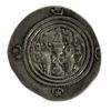 Sasanidisk silverdrachma, Persien, Khosrow ll, år 590-628.