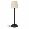Golvlampa, svartlackerad metall, 2000-tal.