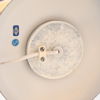 Golvlampa, mässing, 1970-tal.