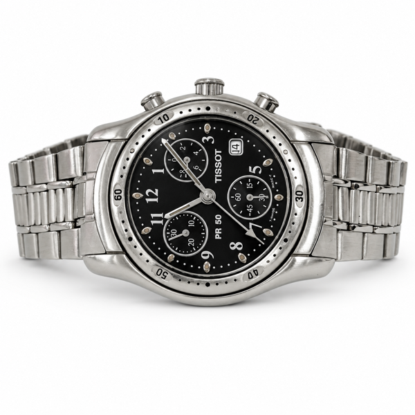 Tissot, herrarmbandsur, PR 50, kronograf, quartz.