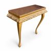 Spegel med konsolbord, rokokostil, 1900-tal.
