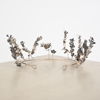 Diadem i silver, omkring år 1900.