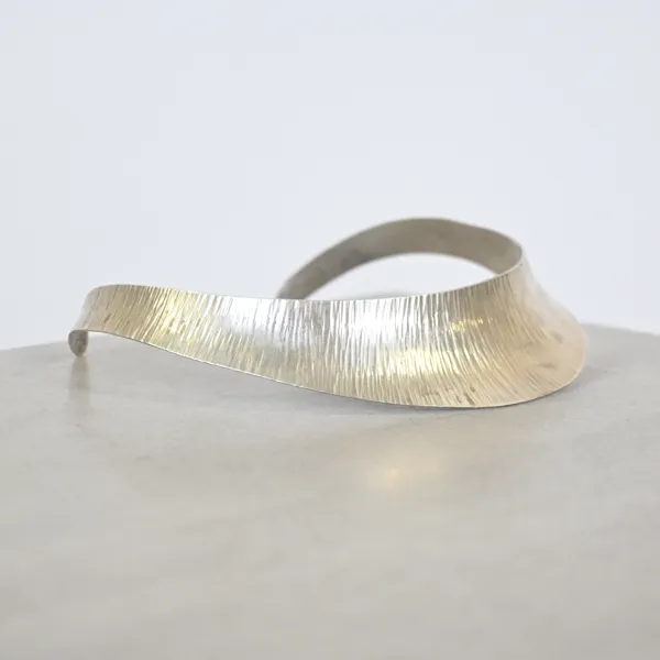 Stigbert, halsring i silver, 1971.