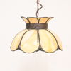 Taklampa, tiffany-stil, 1900-tal.