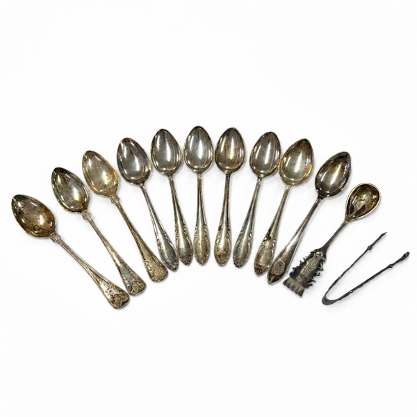 Skedar i silver, 830.