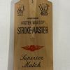 Cricketslagträ, Walter Warsop, "Stroke-Master", med boll.