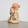 Lisa Larson, figurin, "Pippi och Herr Nilsson", stengods, Gustavsberg.
