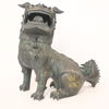Fohundar, ett par, brons, Kina, 17/1800-tal eller äldre.